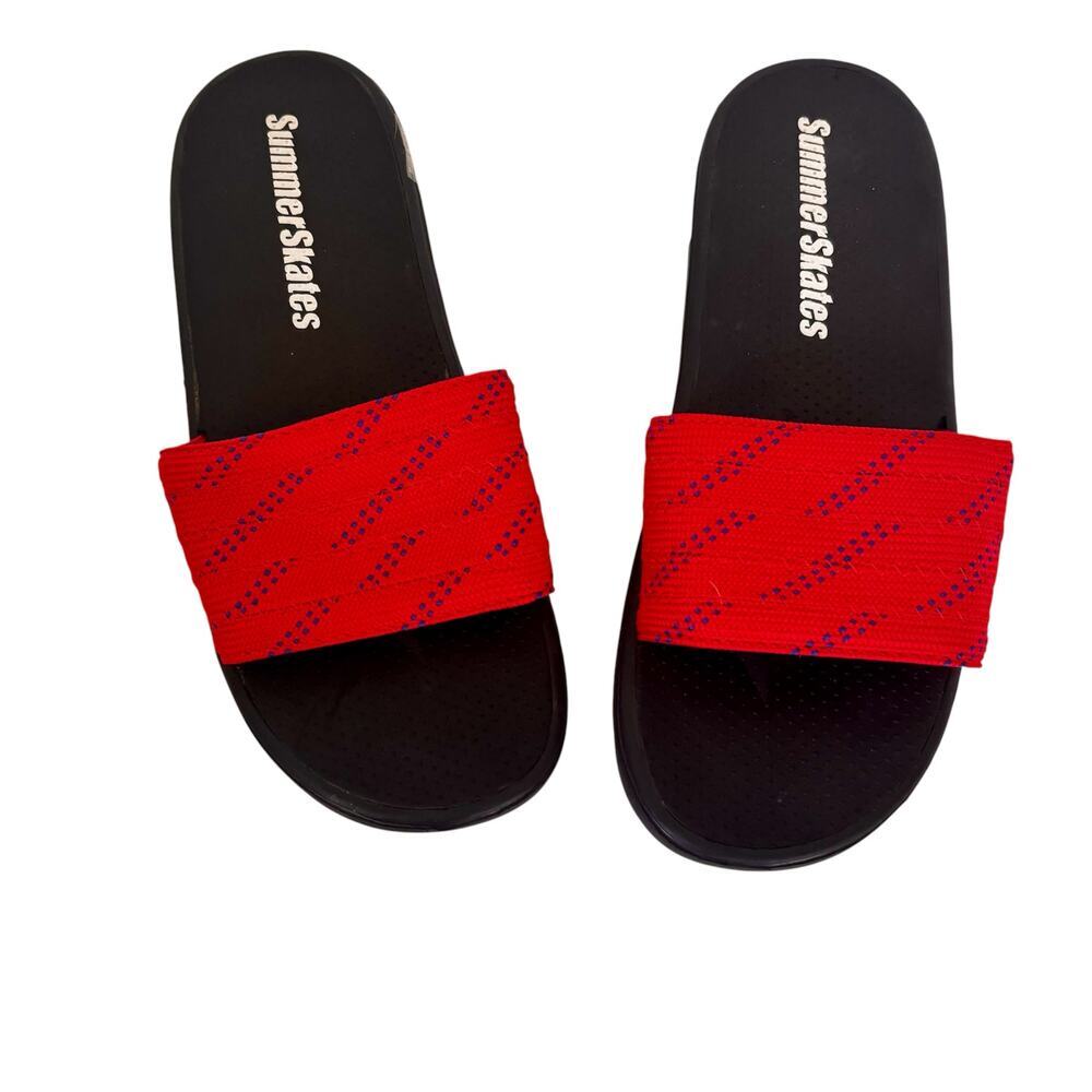 Men's Summer Skates Slides Sandals Size XXL Red NWOT